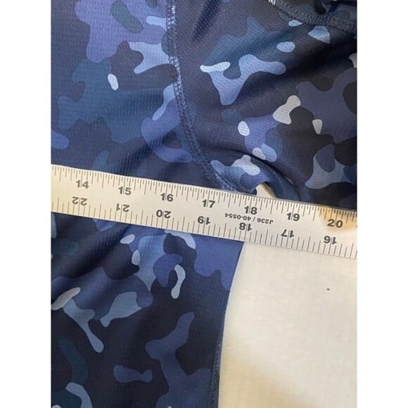 Ideology Boys T Shirt Youth Size XL Blue Camo Shirt Short Sleeve Activewear - Picture 3 of 5